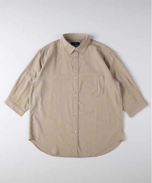BACK NUMBER シャツ 入学式 BACK NUMBER(バックナンバー)綿麻七分袖
