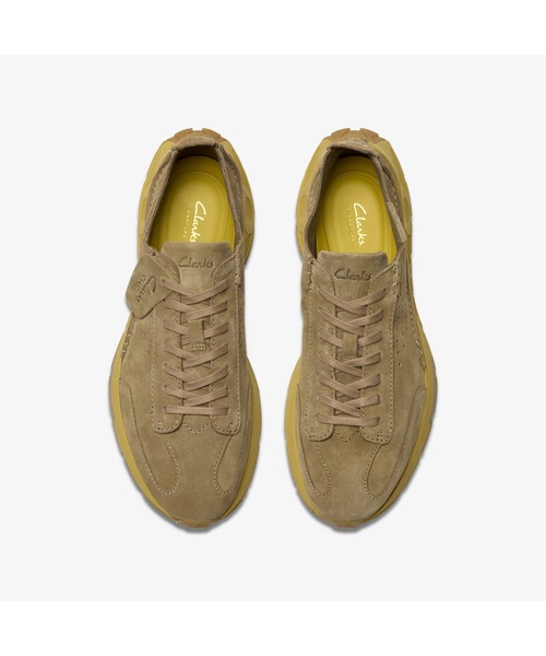 「Clarks」 ローカットスニーカー UK10 カーキ メンズ_画像8