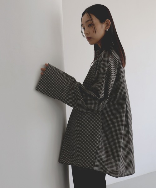 「hellam」 長袖シャツ FREE アイボリー レディース_画像8