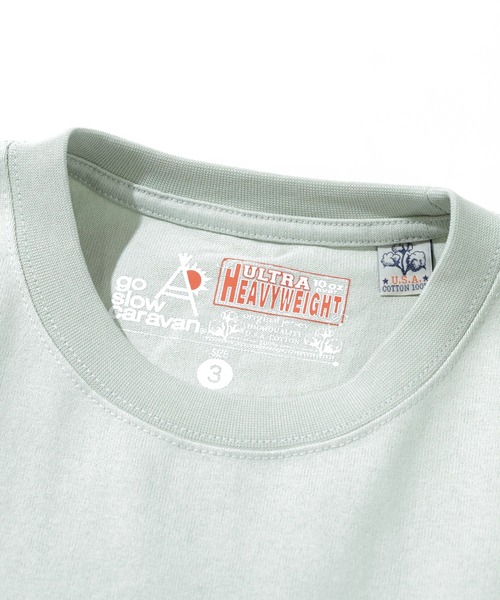 「go slow caravan」 長袖Tシャツ MEDIUM ホワイト メンズ_画像3