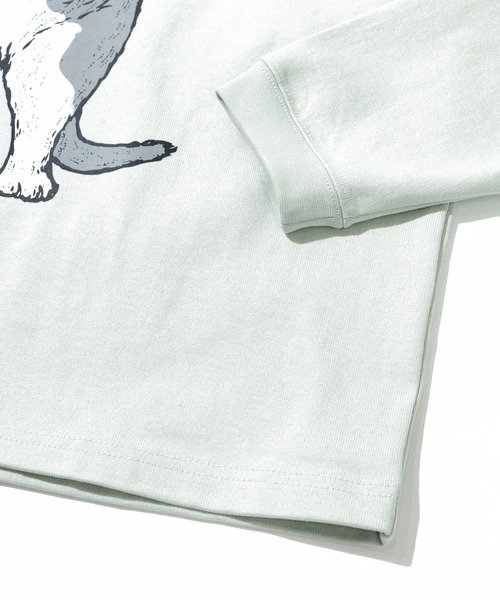 「go slow caravan」 長袖Tシャツ MEDIUM ホワイト メンズ_画像7