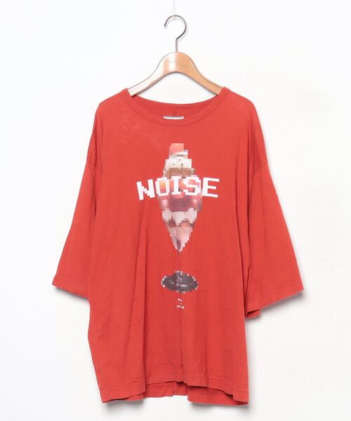 SHAREEF（シャリーフ） 7分袖Tシャツ 2 オレンジ メンズ : ZOZOTOWN