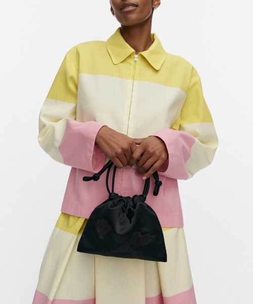 marimekko（マリメッコ） ポーチ Cirra Satin Kukasta kukkaan