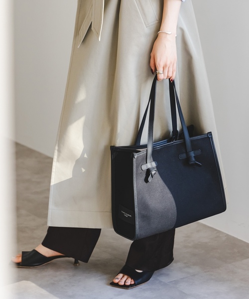 「GIANNI CHIARINI」 トートバッグ FREE ブラック レディース_画像2