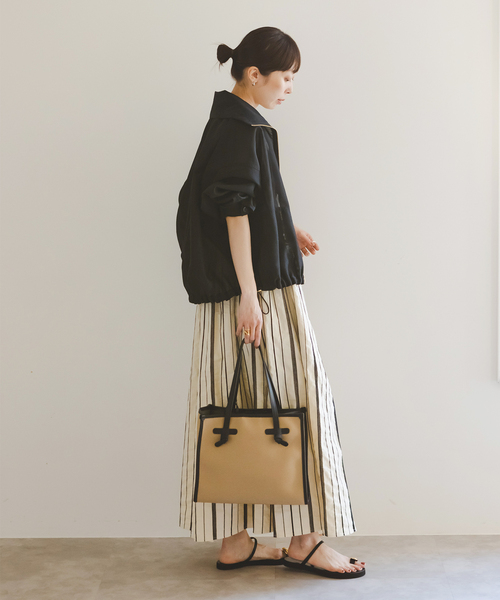 「GIANNI CHIARINI」 トートバッグ FREE ブラック レディース_画像7