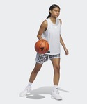 アディダス adidas ワイドパンツ ハーフ...の詳細画像4