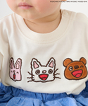 ベビー 「ノンタン」アップリケ長袖Tシャツの詳細画像4