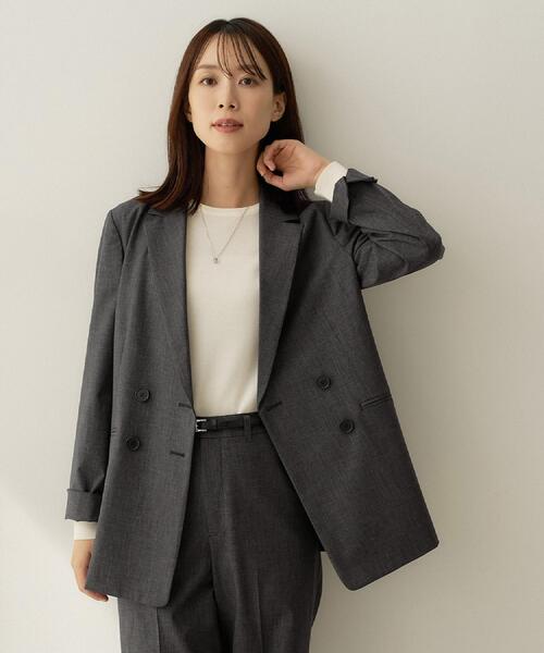 新品　UNTITLED スーツ　セットアップ　ジャケット　パンツ　ストレッチ　3 UNTITLED（アンタイトル） ジャケット テーラードジャケット