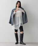 ワンピース レースチュニックドレスの詳細画像2