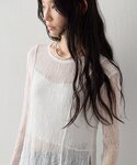 ワンピース レースチュニックドレスの詳細画像4