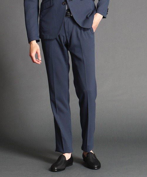 MONSIEUR NICOLE スラックス EVALETカラミストレッチスラックス