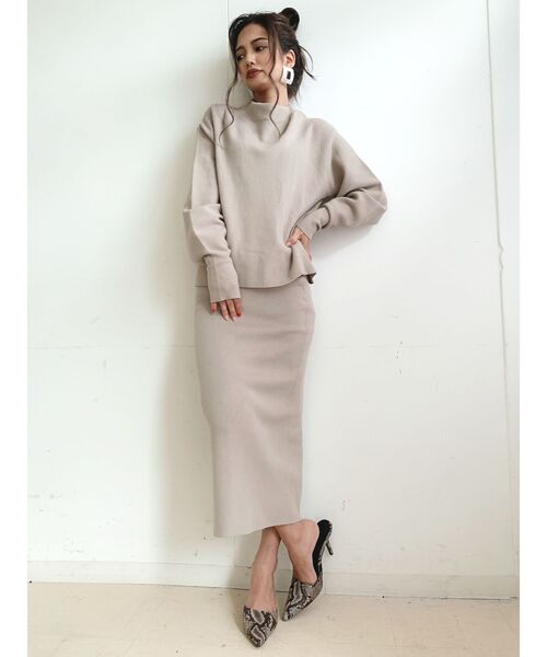 GYDA タイトロゴスカート　大人気商品 GYDA（ジェイダ） ロング スカート スリットタイトスカート : ZOZOTOWN