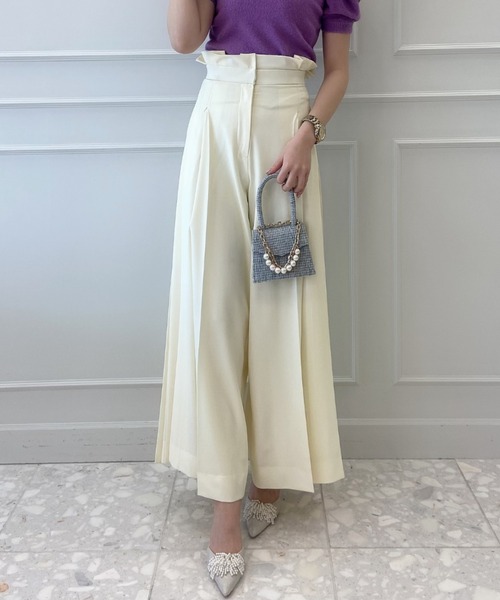 パンツ サイドプリーツワイドパンツ Zozotown Paypayモール店 通販 Paypayモール