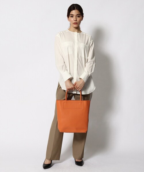 HIROFU（ヒロフ） トートバッグ 「チェスタ」レザートートバッグ L 本