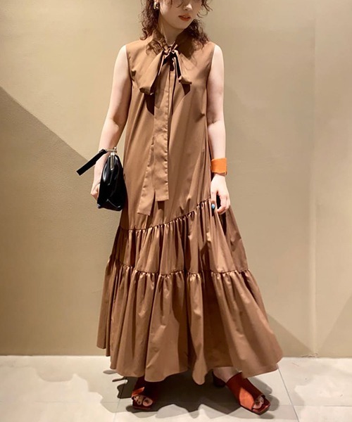 ワンピース ロングタイティアードタフタワンピース Zozotown Paypayモール店 通販 Paypayモール