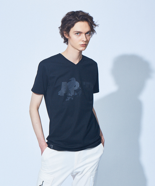 5351 POUR LES HOMMES tシャツ APTP 半袖 Vネック Tシャツ メンズ 