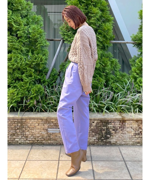 15%OFF ニット - 通販 - PayPayモール パッチワークケーブルニット ZOZOTOWN PayPayモール店 国産爆買い