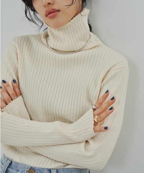 Aunt Marie's（アントマリーズ） ニット セーター フィンガーリブ