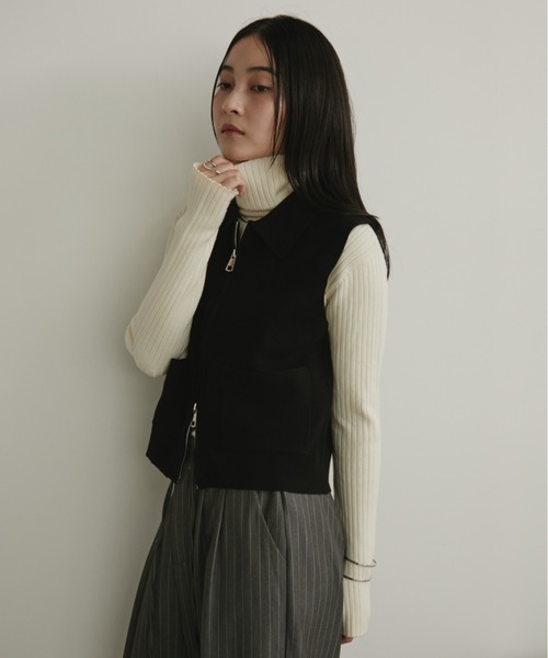 Aunt Marie's（アントマリーズ） ニット セーター フィンガーリブ