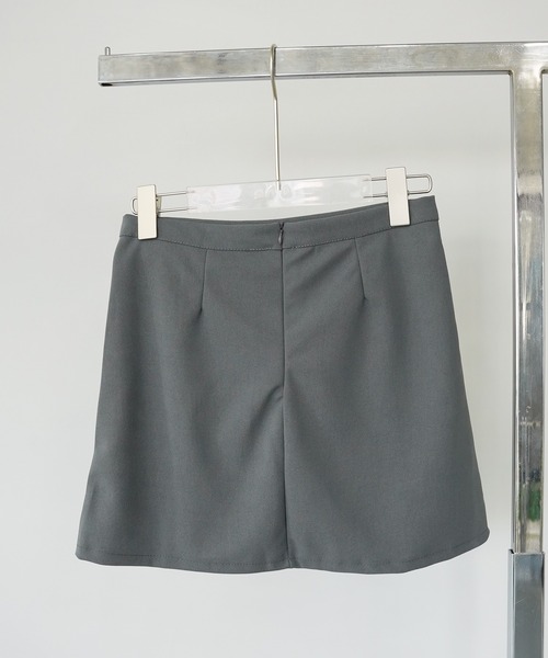 c.u.l スカート レイヤードスリットミニスカートパンツ culw425