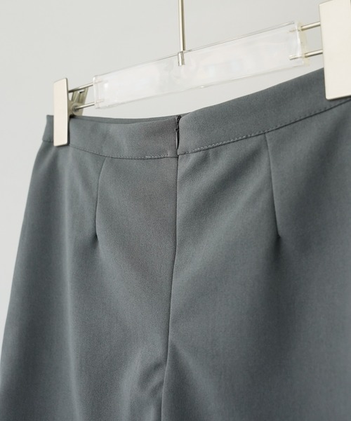 c.u.l スカート レイヤードスリットミニスカートパンツ culw425