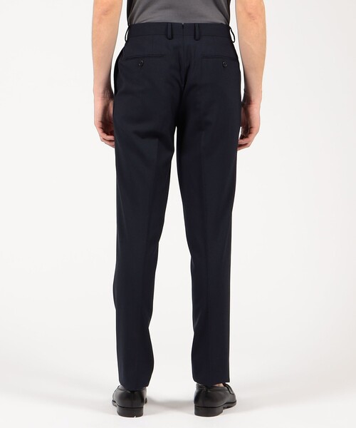 パンツ スラックス Super130sウール ノープリーツスリムスラックス Drago Swing Super130sウール ノープリーツスリムスラックス Drago