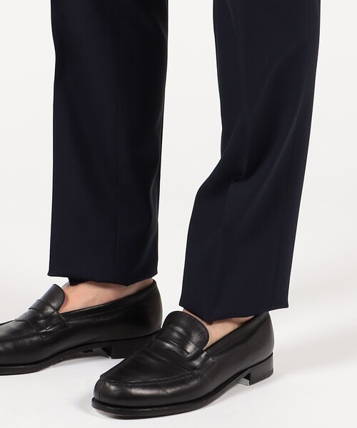 パンツ スラックス Super130sウール ノープリーツスリムスラックス Drago Swing Super130sウール ノープリーツスリムスラックス Drago