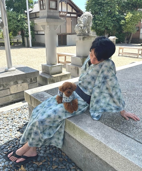 ONEKOSAMA OINUSAMA（おねこさま・おいぬさま） 犬 服 ペット浴衣 (XS
