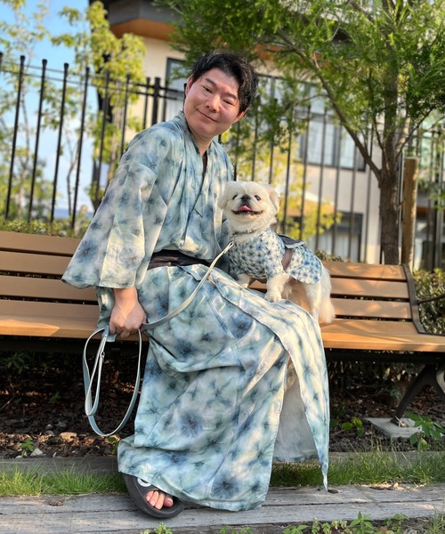 犬用　お洋服　浴衣 楽天市場】pipi ワンちゃん用 浴衣 牡丹 金魚 お祭り 甚平 1〜5