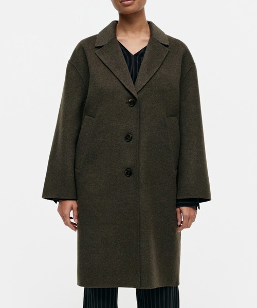 marimekko（マリメッコ） コート アウター Solid / Kapiteeli wool