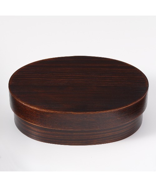 無印良品（MUJI） 弁当箱 木製 漆塗り弁当箱 約幅18×奥行12．5×高