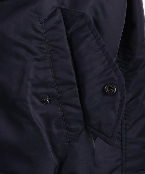 Theory★美品★MA-1 ブルゾン ジャケット ネイビー TOP GUN ma1 ma-1 デコレーションMA-1ジャケット メンズ
