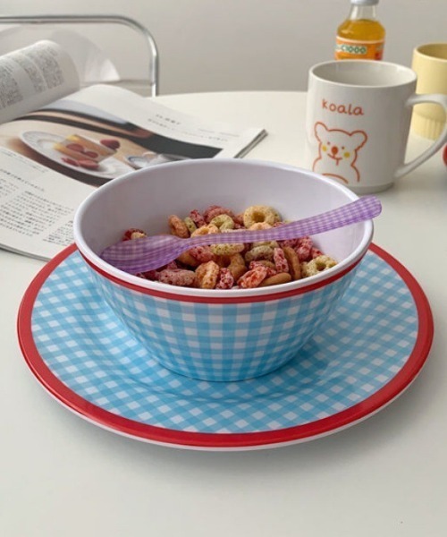 食器 レトロチェックデザインプレート | ブランド登録なし | 11