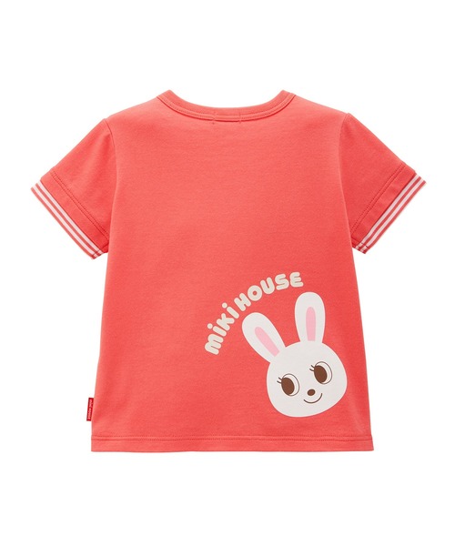 MIKI HOUSE Tシャツ 130 新品タグ付き日本製うさこちゃん 新品ミキハウス mikihouse うさこ だまし絵 半袖 Tシャツ 130