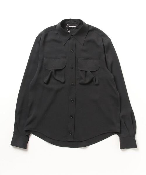 ブラウス シャツ FLUID UTILITY SHIRT /0241 レディース メンズ