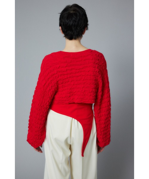 ニット セーター Wave hem knit tops　ウェーブヘムニットトップス レディース HeRIN.CYE ニット セーター Wave hem knit tops ウェーブヘム
