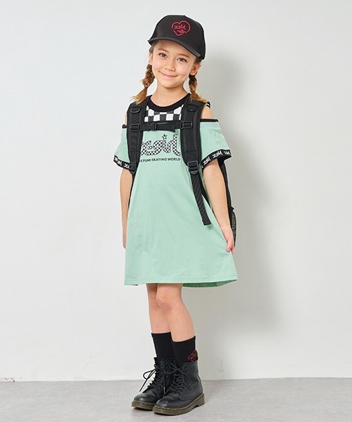 キッズ ワンピース 2着 niko 2way one-piece [black] 