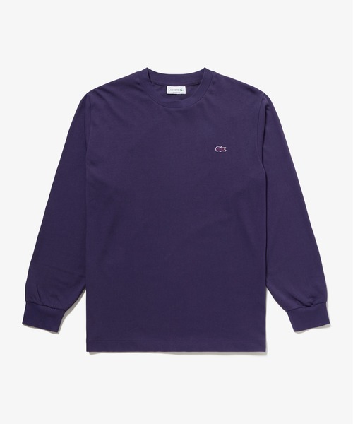 LACOSTE ラコステ　未使用品　長袖Tシャツ ロンT LS ネイビー　紺色 LACOSTE tシャツ ベーシックロングスリーブTシャツ / 長袖T