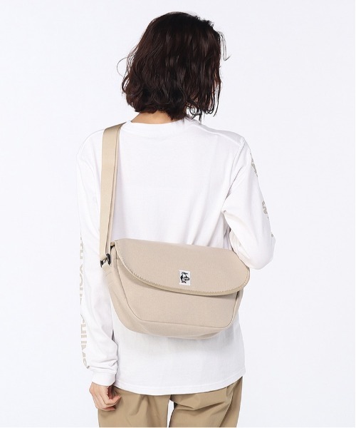 CHUMS(チャムス) ショルダーバッグ Round Flap Shoulder Bag Sweat CHUMS(チャムス) ショルダーバッグ Round Flap Shoulder Bag Sweat