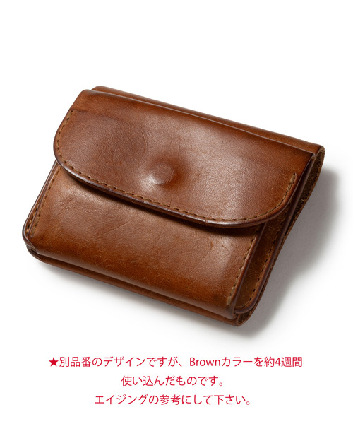 財布 メンズ PUEBLO LEATHER / COMPACT WALLET 「プエブロレザー」ME115P｜zozo｜12