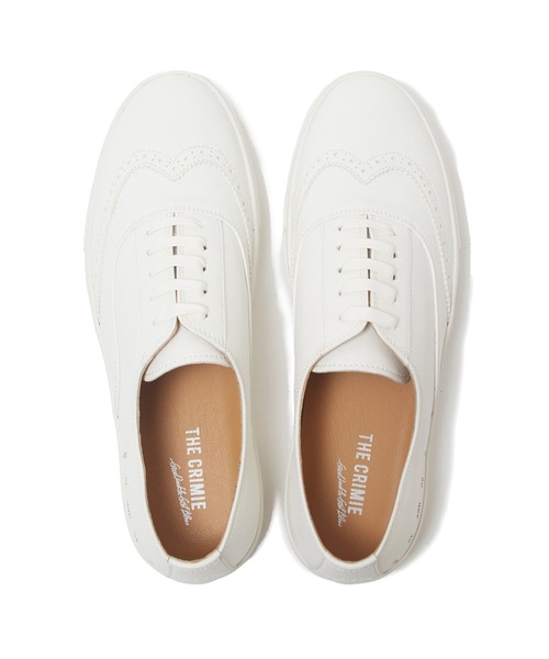 CRIMIE スニーカー WINGTIP SNEAKER / ウィングチップ メンズ
