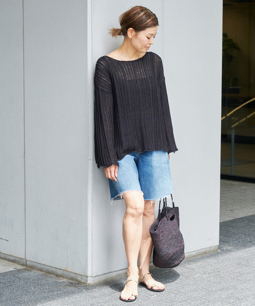 FLARESLEEVE KNIT ドゥーズィエムクラス Deuxieme Classe FLARESLEEVE KNIT