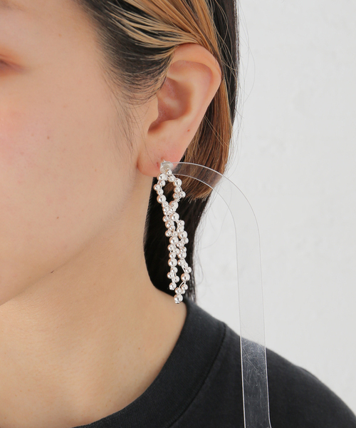 IENA ピアス Completedworks/コンプリテッドワークス Silver Loop ER 