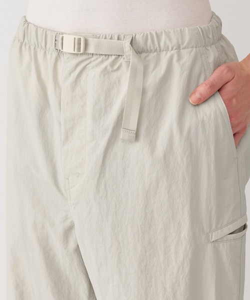 無印良品（MUJI） パンツ 「MUJI WALKER」紳士 撥水ナイロンウィンド