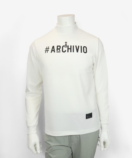 archivio（アルチビオ） tシャツ 「MENS」UV冷感ハイネックプル