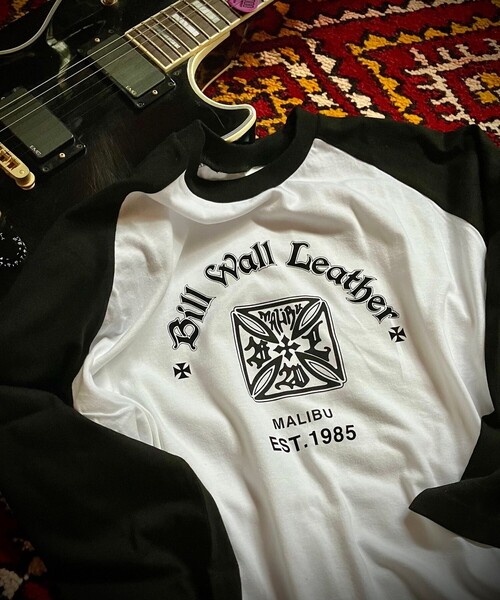 BILL WALL LEATHER（ビルウォールレザー） tシャツ Logo Baseball Tee