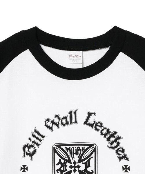 BILL WALL LEATHERレザーベースボールシャツ Leather Baseball Shirt - Bill Wall Leather Inc.