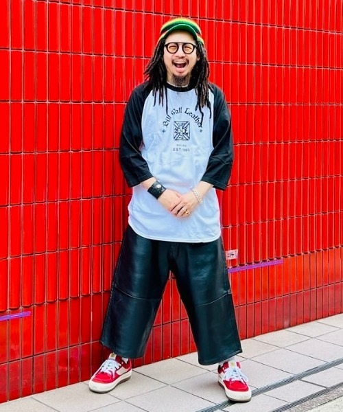 BILL WALL LEATHER（ビルウォールレザー） tシャツ Logo Baseball Tee