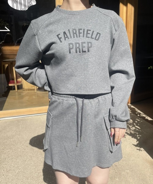 セットアップ ラメ素材 コンパクト丈スウェット＋ミニスカートセットアップ レディース | LACーVERT | 08