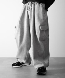 スウェットパンツ ジャージ 「RUUBON」brushed lining sweat cargo pants / 裏起毛スウェットカーゴパンツ メンズ｜ZOZOTOWN Yahoo!店
